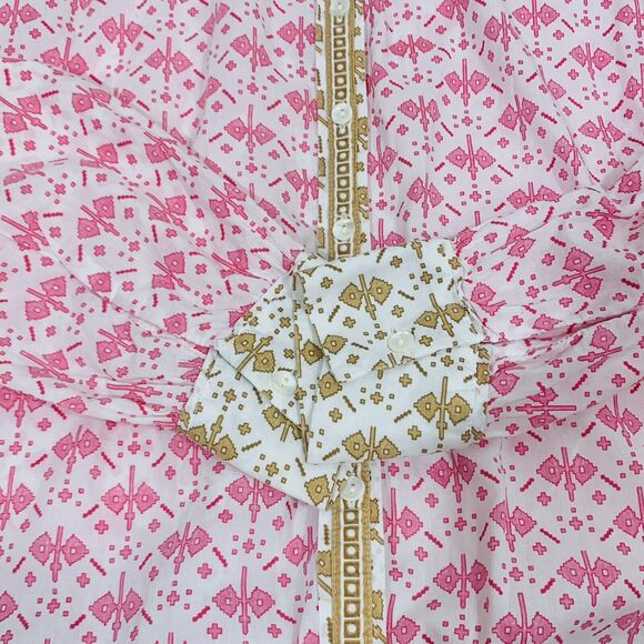 Sundance Aztec Button Down Boho Blouse Size Petite Small Women’s - Picture 3 of 11